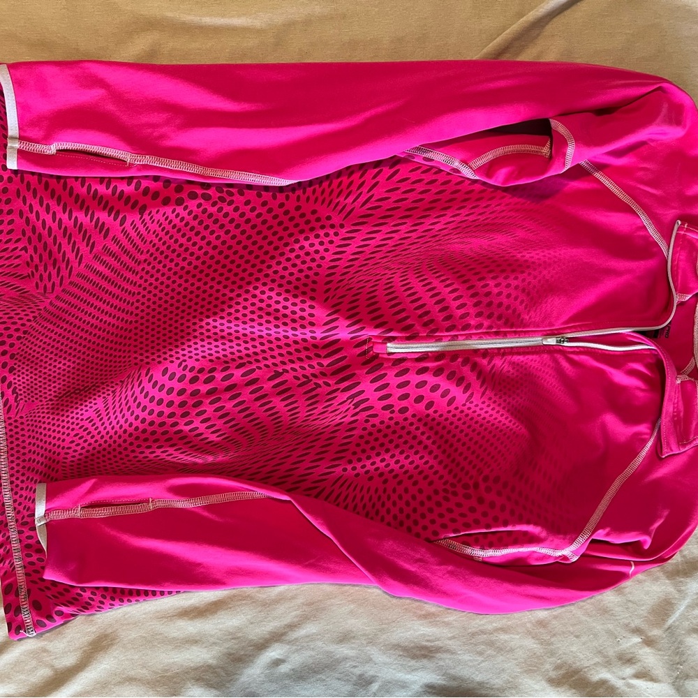 Vibrant Pink Zip-Up Jacket